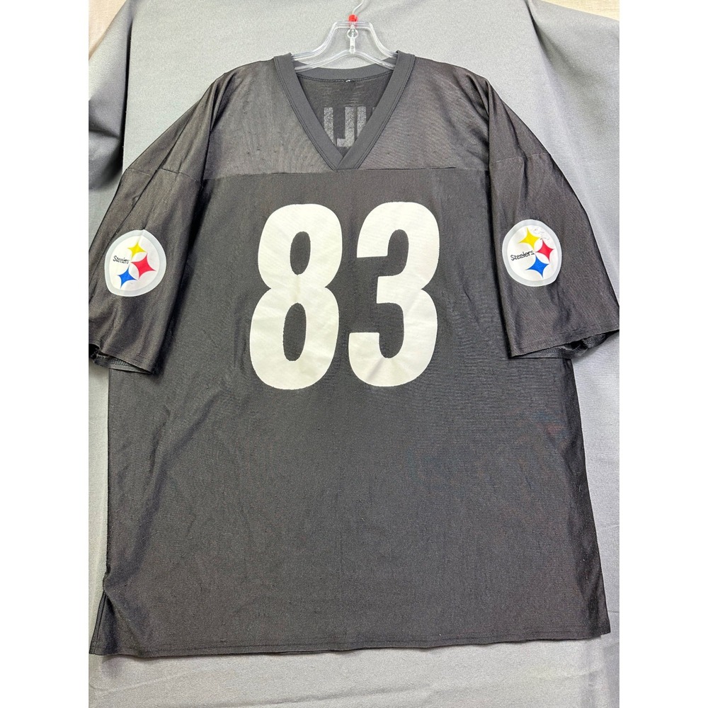 Pittsburgh Steelers Heath Miller 83 Jersey Men's Black Football Fan Apparel
